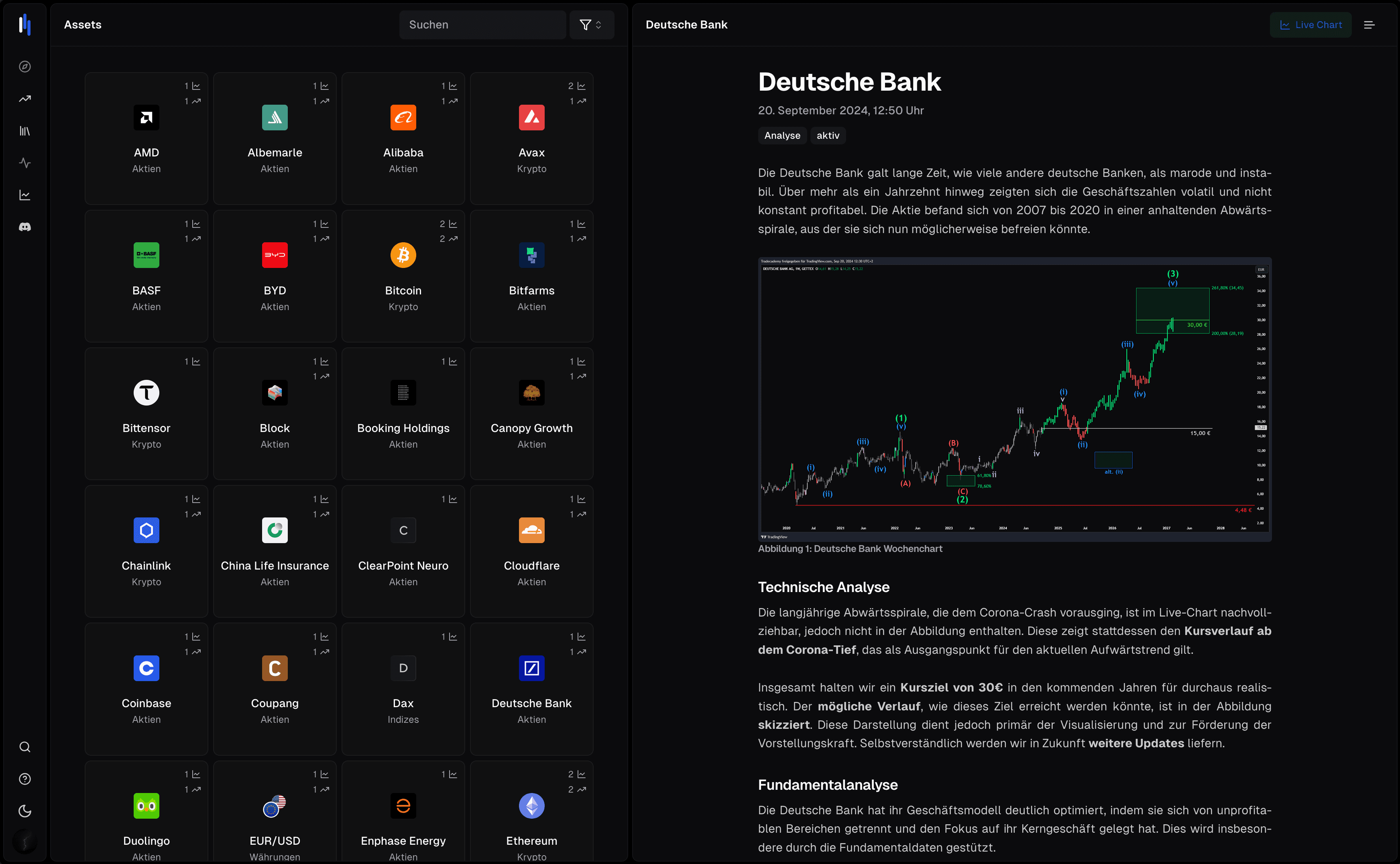 Tradecademy Screenshot